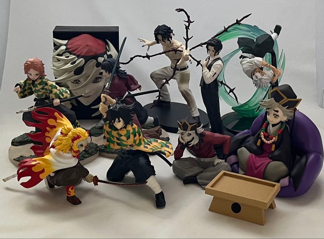 鬼滅の刃 フィギュア 10点セット 箱無し