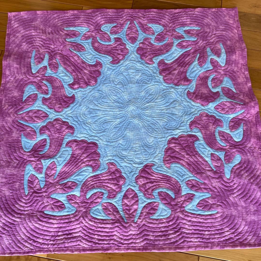 ハワイアンキルト　タペストリー